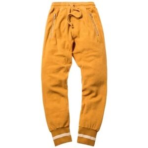 Men's kith gold joggers